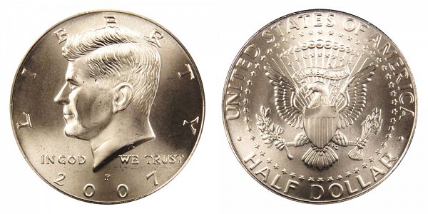 2007 P Kennedy Half Dollar 