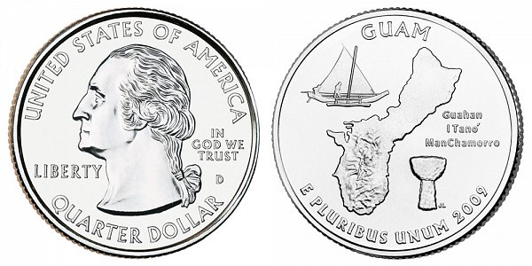 2009 D Guam Quarter 