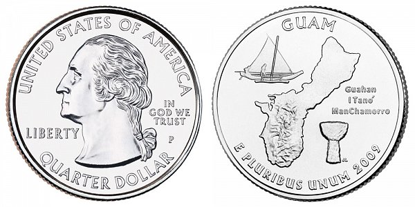 2009 P Guam Quarter 