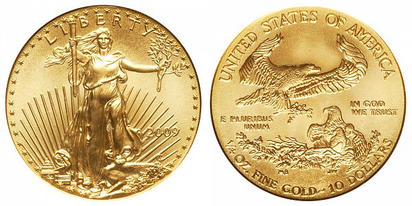 2009 Quarter Ounce American Gold Eagle - 1/4 oz Gold $10 