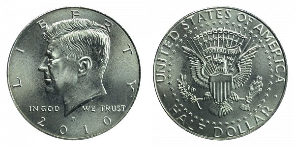 2010 D Kennedy Half Dollar