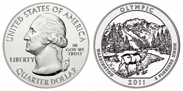 2011 Olympic 5 Ounce Bullion Coin - 5 oz Silver 