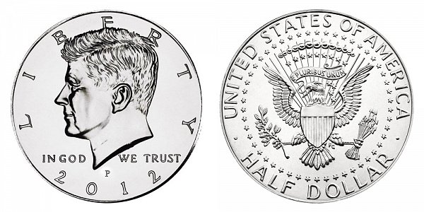 2012 P Kennedy Half Dollar