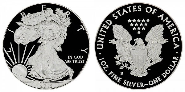 2012 S Proof American Silver Eagle