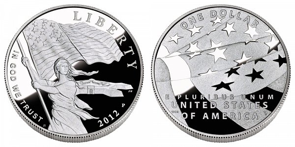 2012 Star-Spangled Banner Commemorative Silver Dollar
