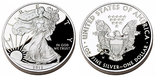 2012 W Proof American Silver Eagle 