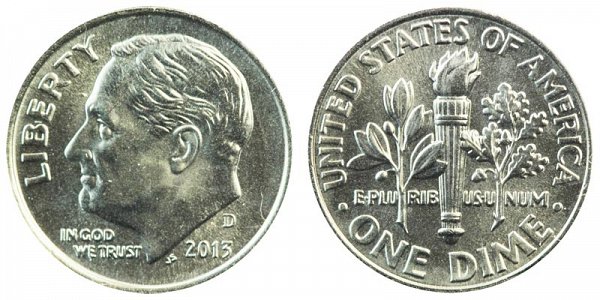 2013 D Roosevelt Dime 