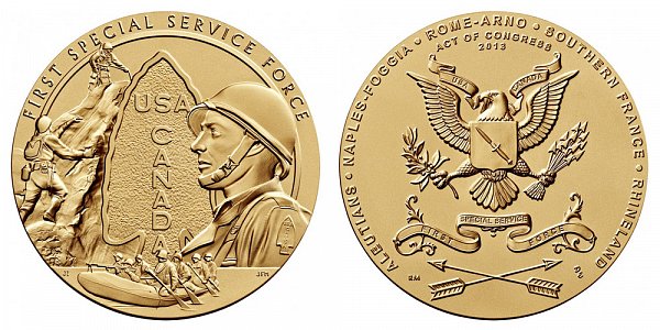 2013 First Special Service Force Congressional Gold Medal