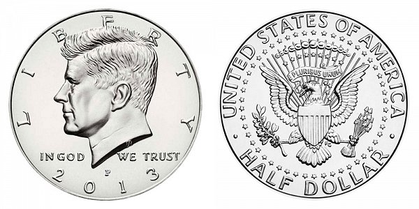 2013 P Kennedy Half Dollar 