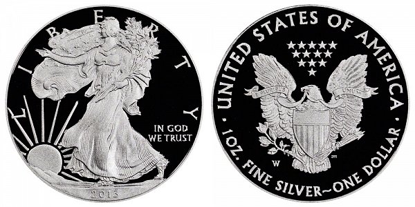 2013 W Proof American Silver Eagle 