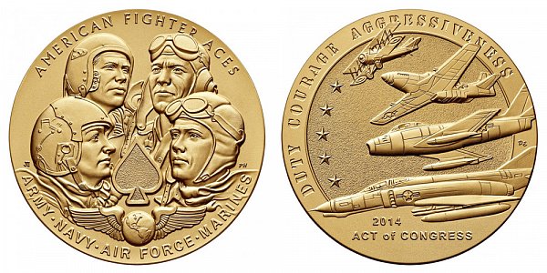 2014 American Fighters Aces Congressional Gold Medal