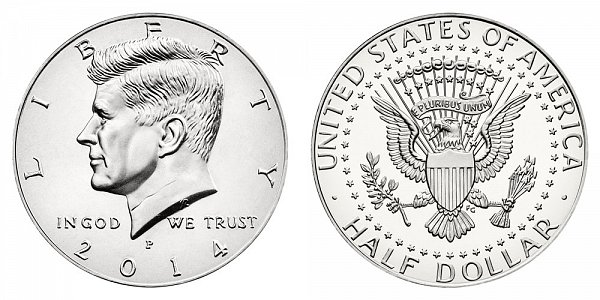 2014 P Kennedy Half Dollar