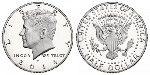 2014 P Proof Kennedy Half Dollar 