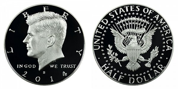 2014 S Silver Kennedy Half Dollar Proof 