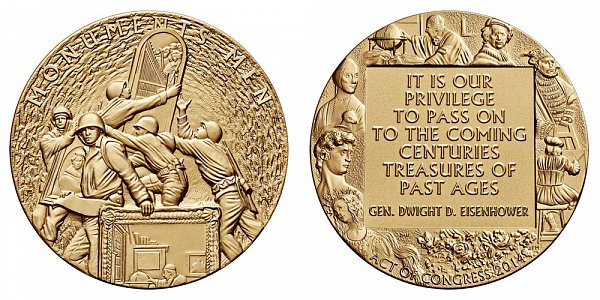 2014 The Monuments Men Congressional Gold Medal