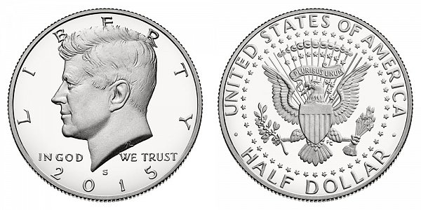 2015 S Kennedy Half Dollar Proof