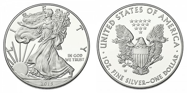 2015 W Proof American Silver Eagle