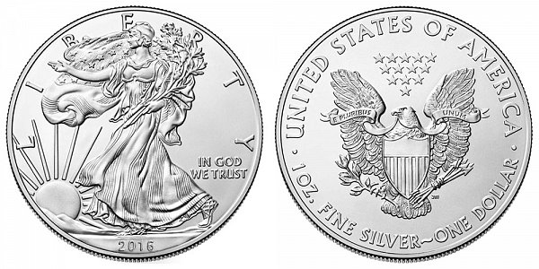 2016 (S) Bullion American Silver Eagle 