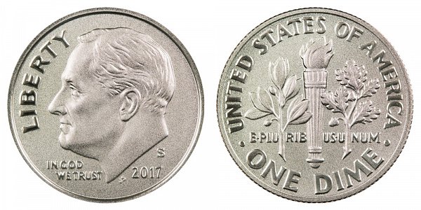 2017 S Enhanced Uncirculated Roosevelt Dime 