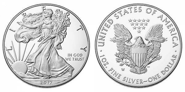 2017 W Proof American Silver Eagle