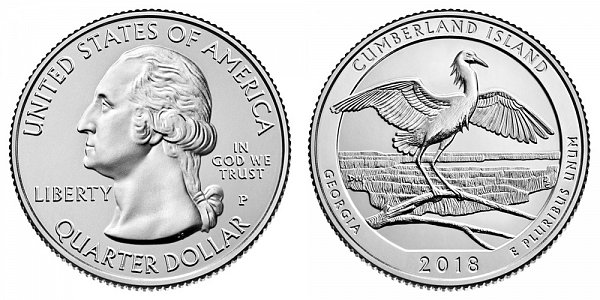 2018 Cumberland Island National Seashore Quarter