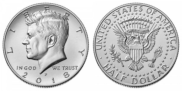 2018 P Kennedy Half Dollar 