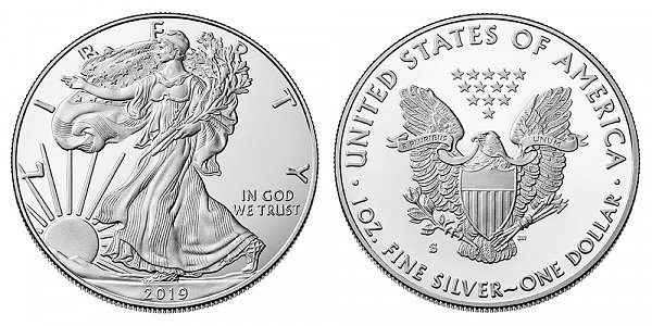 2019 S Proof American Silver Eagle 