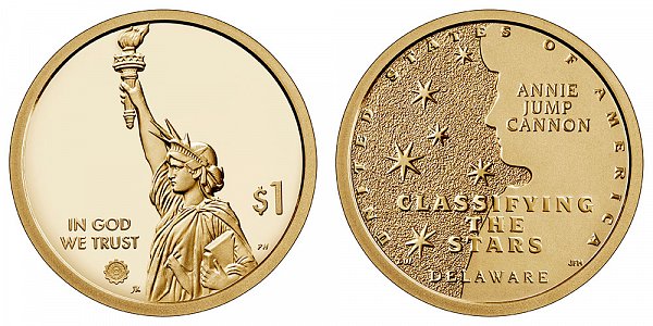 2019 S Proof Delaware American Innovation Dollar 