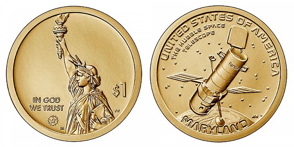 2020 P Maryland American Innovation Dollar 