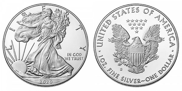 2020 S Proof American Silver Eagle 