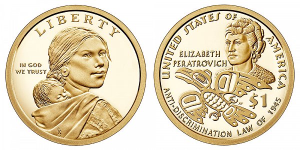 2020 S Proof Sacagawea Native American Dollar - Anti-Discrimination Law Of 1946 