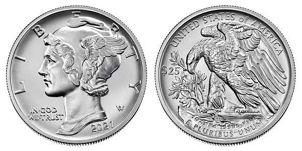 2021 Bullion American Palladium Eagle 