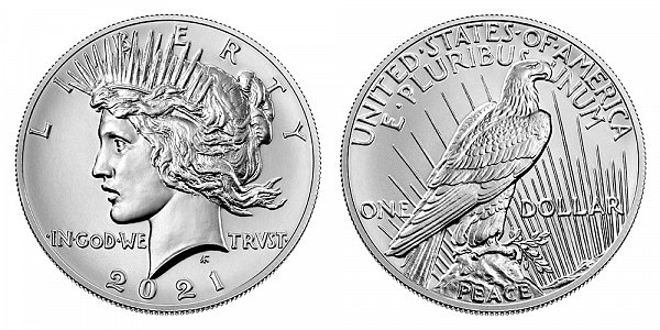 2021 Peace Silver Dollar