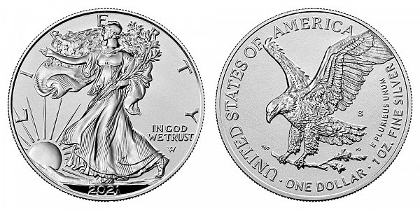 2021 S Reverse Proof American Silver Eagle