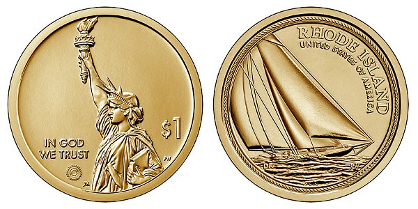 2022 D Rhode Island American Innovation Dollar 