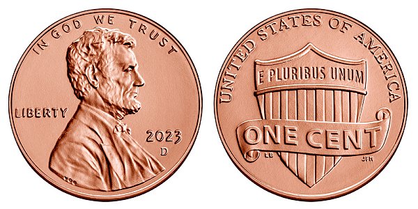 2023 D Lincoln Shield Cent Penny 