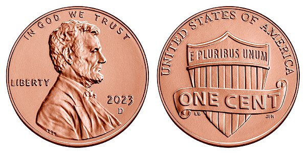 2023 D Lincoln Shield Cent Penny