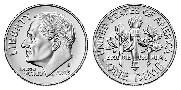 2023 D Roosevelt Dime 