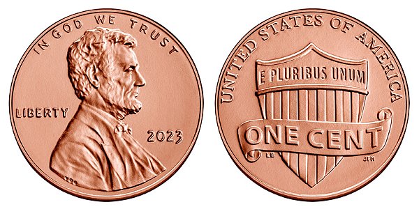 2023 P Lincoln Shield Cent Penny 