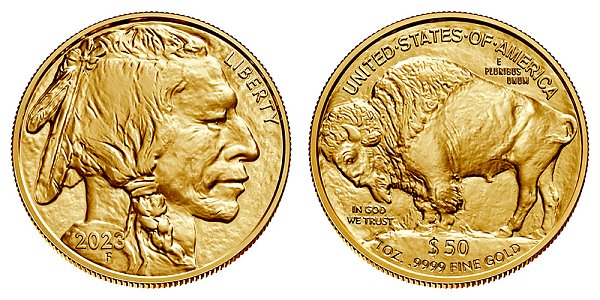 2023 One Ounce American Gold Buffalo - 1 oz Gold $50 