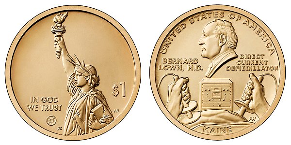 2024 D Maine American Innovation Dollar 