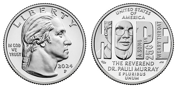 2024 P Pauli Murray American Women Quarter 