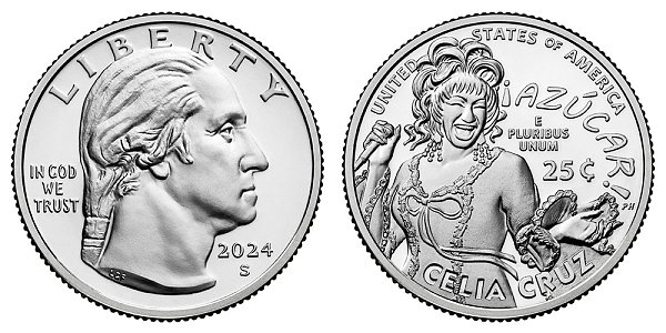 2024 S Uncirculated Celia Cruz American Women Quarter 