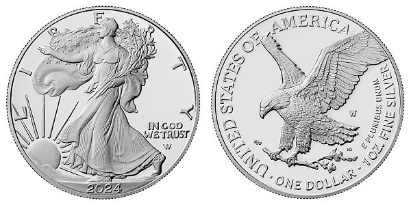 2024 W Proof American Silver Eagle 