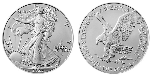 2025 Eagle Privy Mark Bullion American Silver Eagle