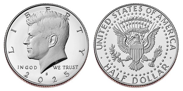 2025 S Silver Proof Kennedy Half Dollar 
