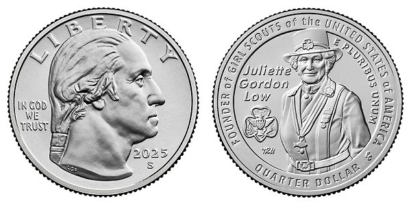 2025 S Uncirculated Juliette Gordon Low American Women Quarter