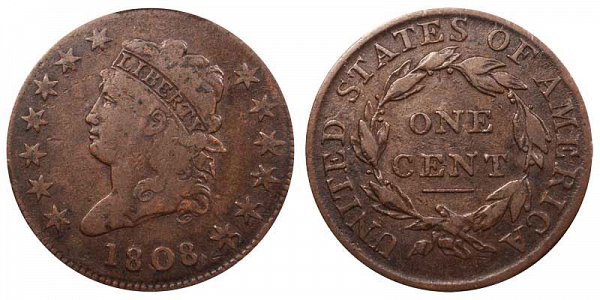 Classic Head Liberty Large Cent by John Reich