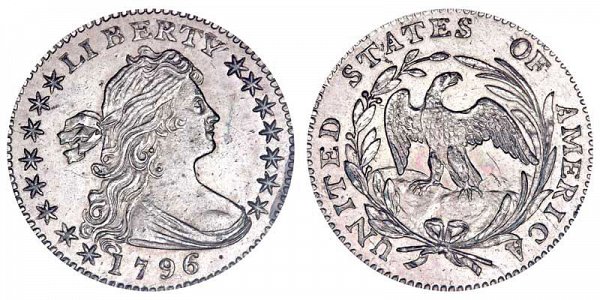 1796 Draped Bust Half Dimes - Small Eagle Varieties
