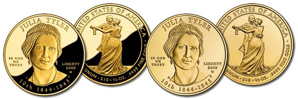 First Spouse Bullion Coins $10 Half Ounce Gold US Coin
